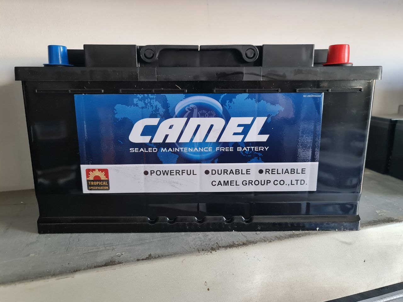 Купить запчасть CAMEL - CAM190 Camel 6CT-190A (Щелочной)