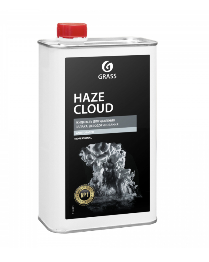 Купить запчасть GRASS - 110371 110371 Жидкость для удаления запаха, дезодорирования "Haze Cloud  Antitabacco" (канистра 1 л)