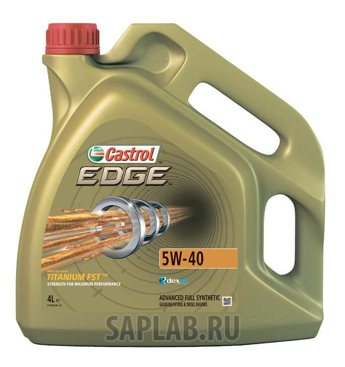 Купить CASTROL 157B1C Моторное масло Castrol Edge Titanium FST 5W-40 4л