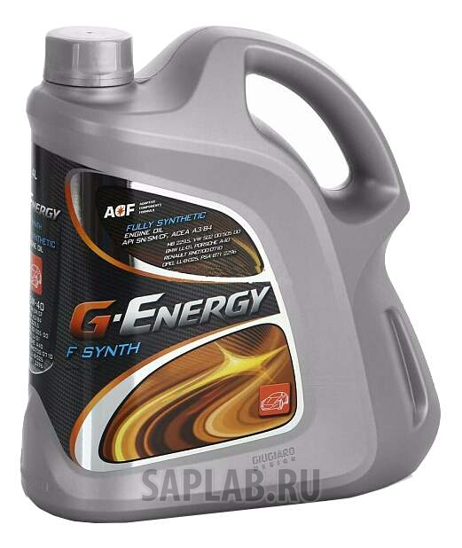 Купить GAZPROMNEFT 253142043 Моторное масло Gazpromneft G-Energy F Synth 5W-40 5л