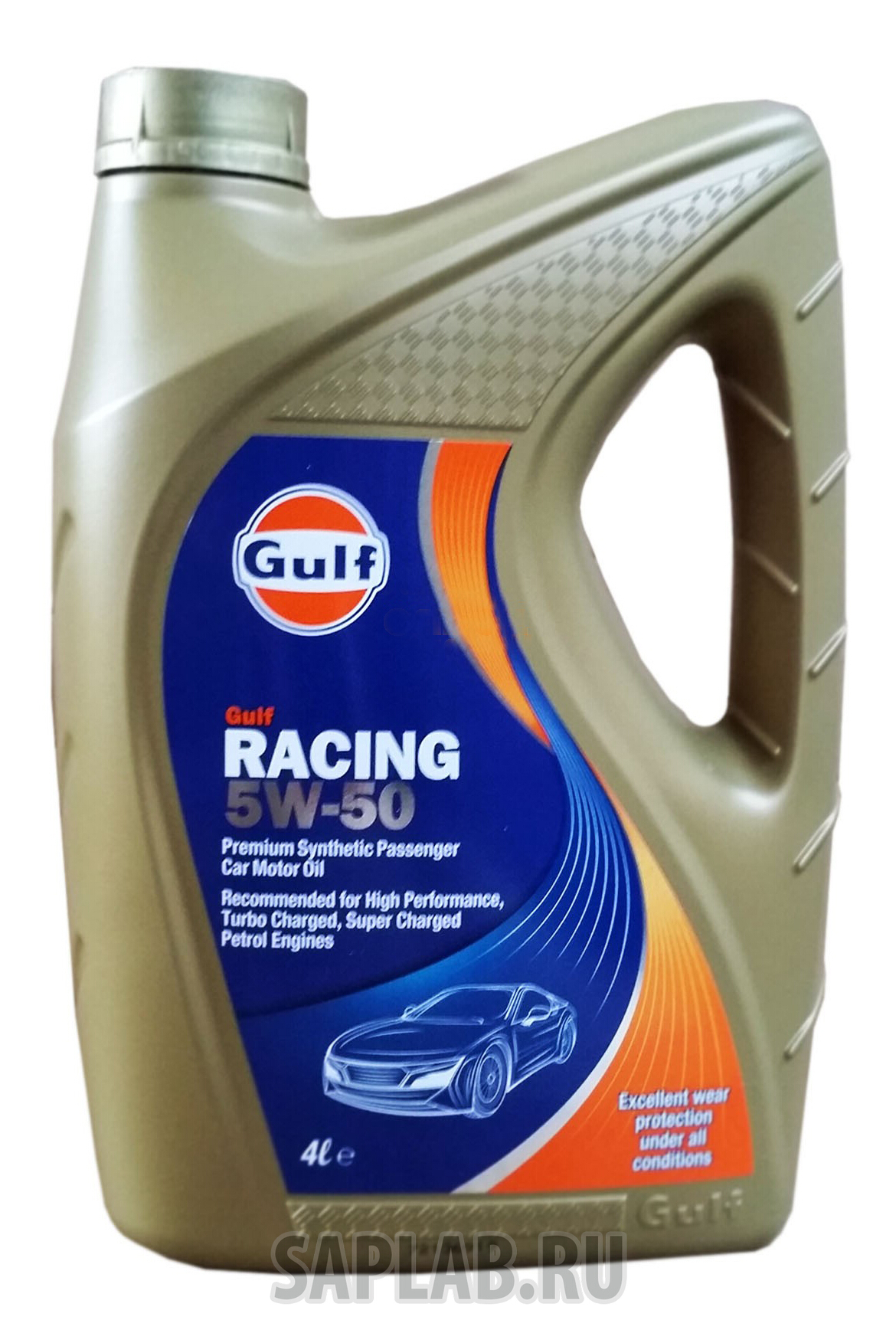Купить GULF 130811301659 Моторное масло Gulf Racing 5W-50 4л