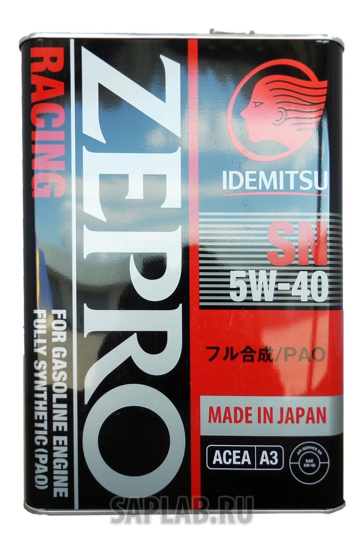 Купить IDEMITSU 3585004 Моторное масло Idemitsu Zepro Racing 5W-40 4л