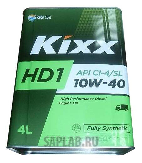 Купить KIXX L206144TE1 Моторное масло Kixx HD1 10W-40 4л