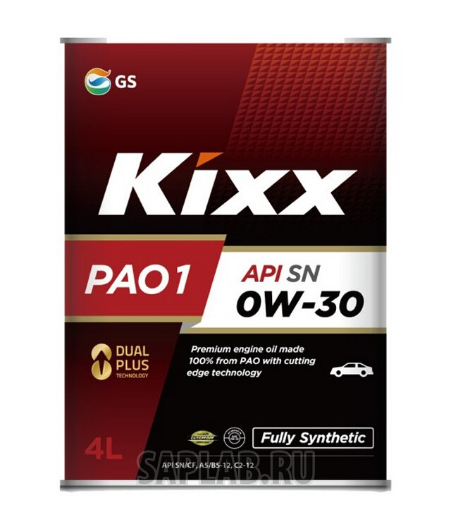 Купить KIXX L208144TE1 Моторное масло Kixx PAO 1 0W-30 4л