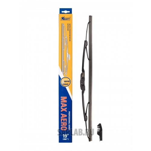 Купить KRAFT KT830039 Щетка стеклоочистителя каркасная 480мм (2 адаптора)