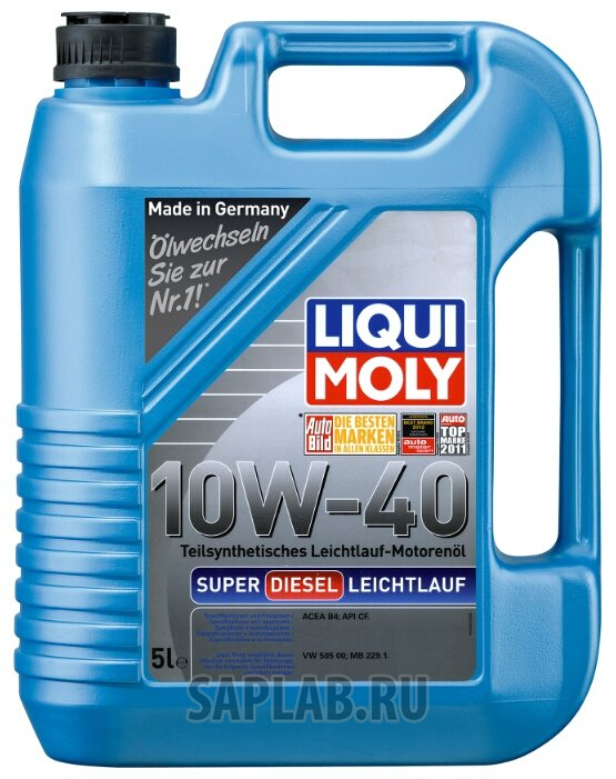 Купить LIQUI MOLY 1435 Моторное масло Liqui moly Super Diesel Leichtlauf 10W-40 1 л