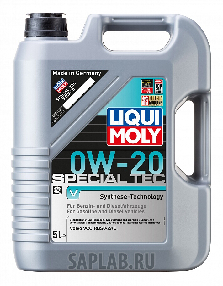 Купить LIQUI MOLY 20632 Масло моторное Liqui moly Special Tec V 0W-20 5л