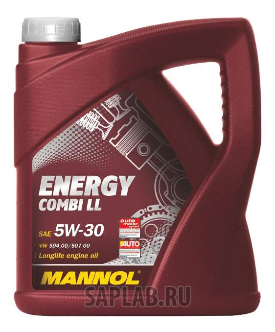 Купить MANNOL 1031 Моторное масло Mannol Ehergy Combi LL 5W-30 4л