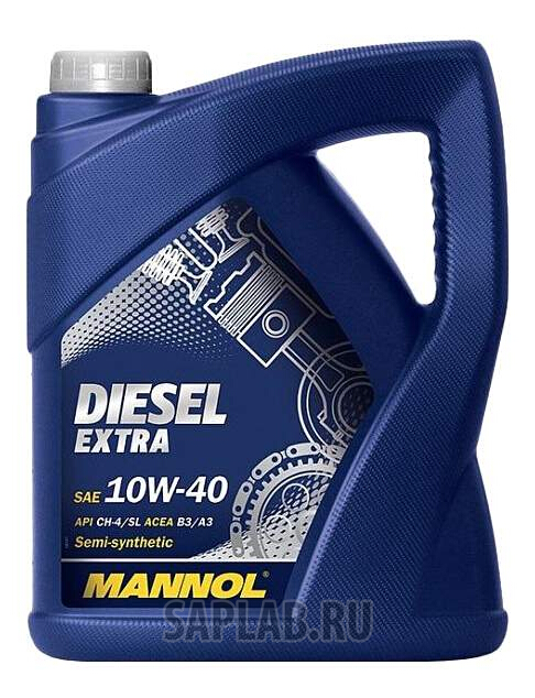 Купить MANNOL 1106 Моторное масло Mannol Diesel Extra 10W-40 5 л