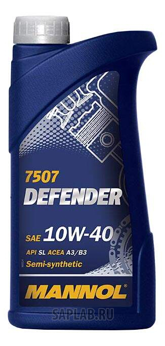 Купить MANNOL 1147 Моторное масло Mannol Defender 10W-40 1л