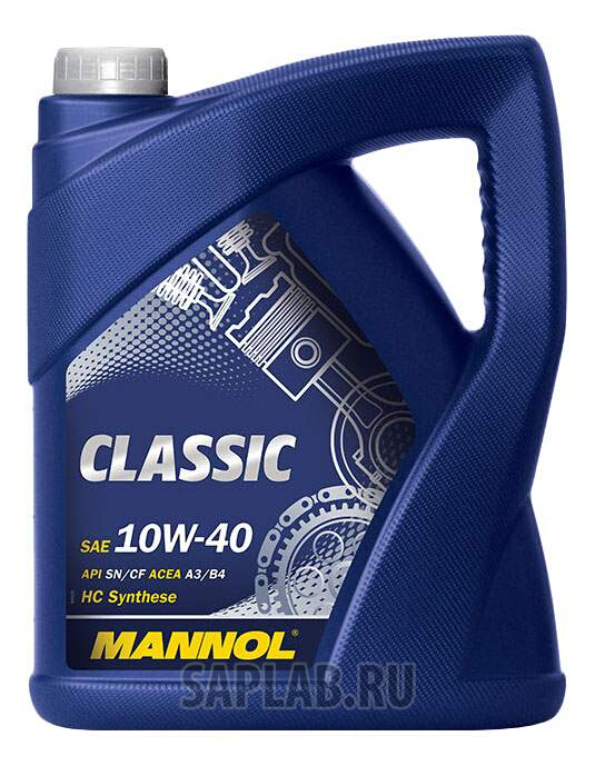 Купить MANNOL 1155 Моторное масло Mannol Classic 10W-40 5л
