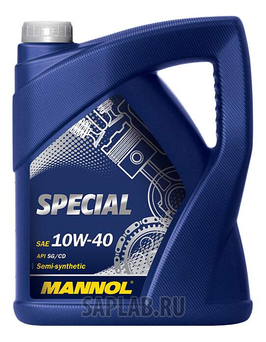 Купить MANNOL 1181 Моторное масло Mannol Spesial 10W-40 5л