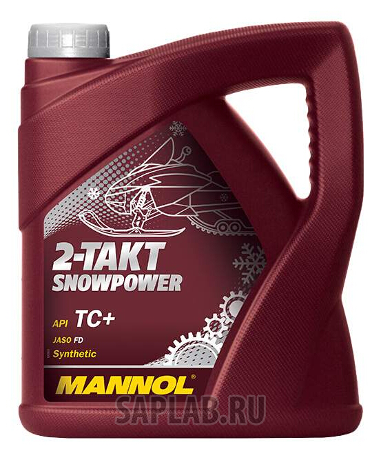 Купить MANNOL 1431 Моторное масло Mannol 2-Takt Snowpower 4л