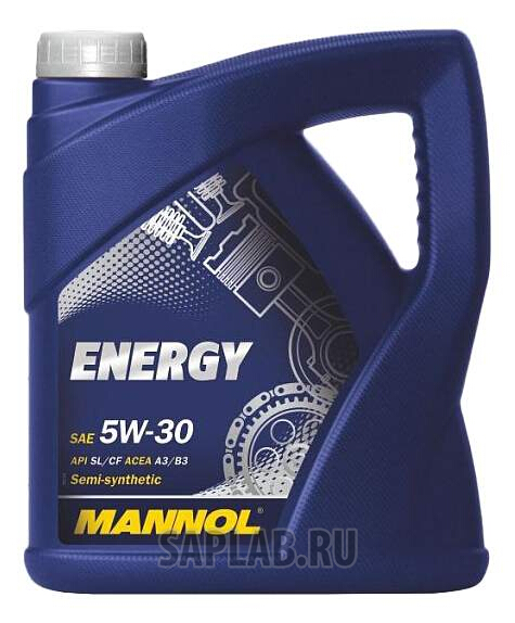Купить MANNOL 4024 Моторное масло Mannol Energy 5W-30 4л