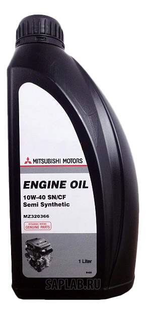 Купить MITSUBISHI MZ320366 Моторное масло Mitsubishi Engine Oil Semi-Syntheic SN/CF 10W-40 1л