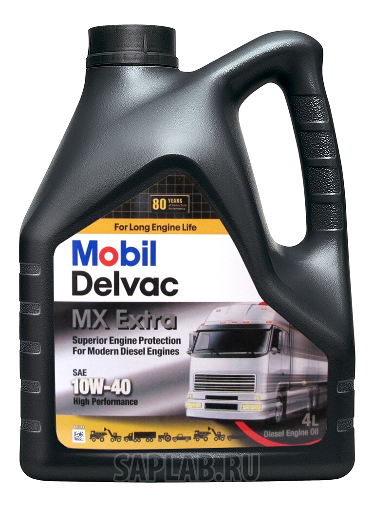 Купить MOBIL 152538 Моторное масло Delvac MX Extra 10W-40 4л