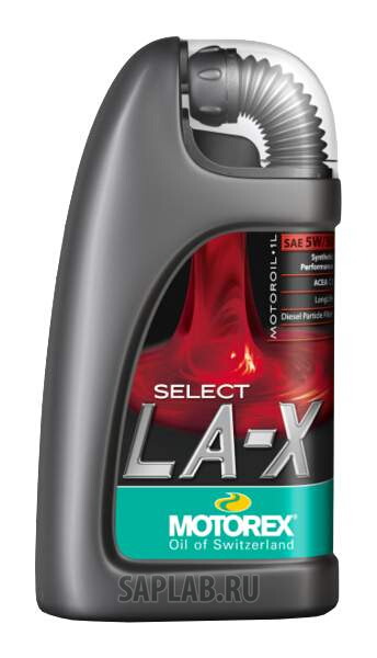 Купить MOTOREX 303309 Моторное масло Motorex Select LA-X 5W-30 1л