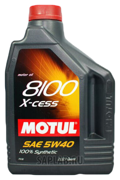 Купить MOTUL 102869 Моторное масло Motul X-cess 5W-40 2л