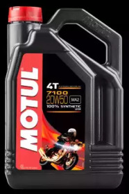 Купить MOTUL 104104 Моторное масло Motul 7100 4T 20W-50 4л