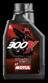 Купить MOTUL 104125 Моторное масло Motul 300V 4T Factory Line Road Racing 15W-50 1л