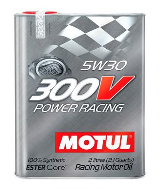 Купить MOTUL 104241 Моторное масло Motul 300V Power Racing 5w-30 2л