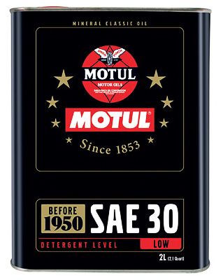 Купить MOTUL 104509 Моторное масло Motul Classic Oil SAE 30 2л