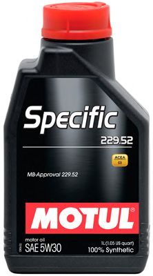 Купить MOTUL 104844 Моторное масло Motul Specific 229,52 5w-30 1л