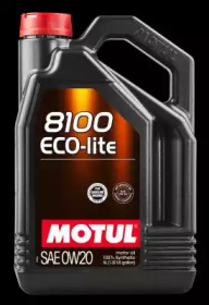 Купить MOTUL 104983 Моторное масло Motul 8100 Eco-lite 0W-20 5л
