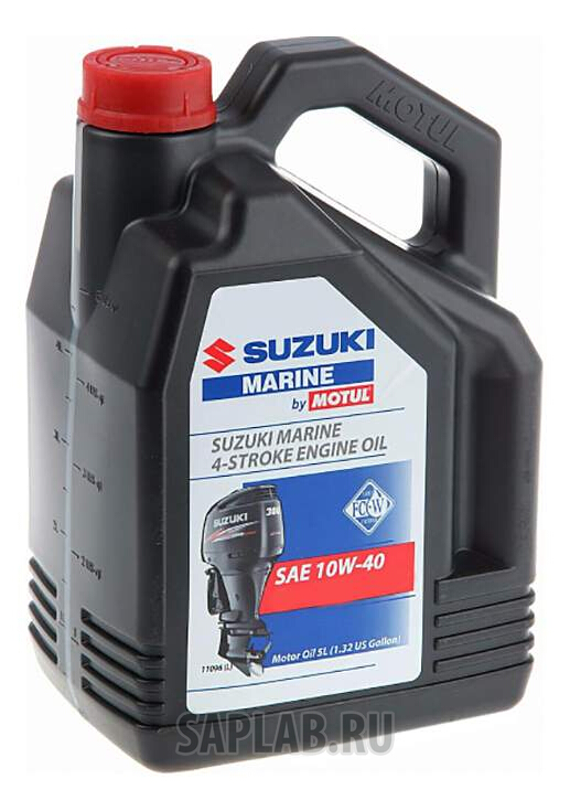 Купить MOTUL 106104 Моторное масло Motul Suzuki Marine 4T Mineral 10W-40 5л
