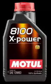 Купить MOTUL 106142 Моторное масло Motul 8100 X-Power 10w-60 1л