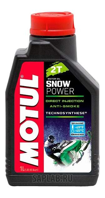 Купить MOTUL 106599 Snowpower 2T 1л
