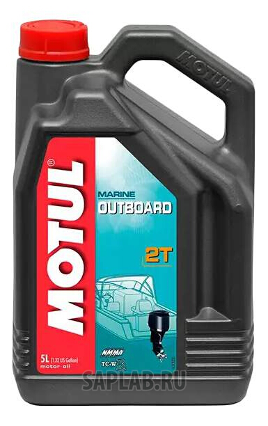 Купить MOTUL 106612 Моторное масло Motul Outboard 2T 5W-30 5л