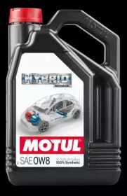 Купить MOTUL 107156 Моторное масло Motul Hybrid 0W-8 4л
