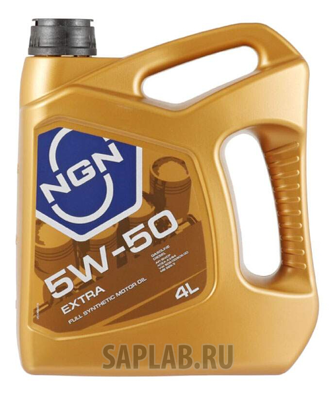 Купить NGN V172085303 Моторное масло NGN Extra 5W-50 4л