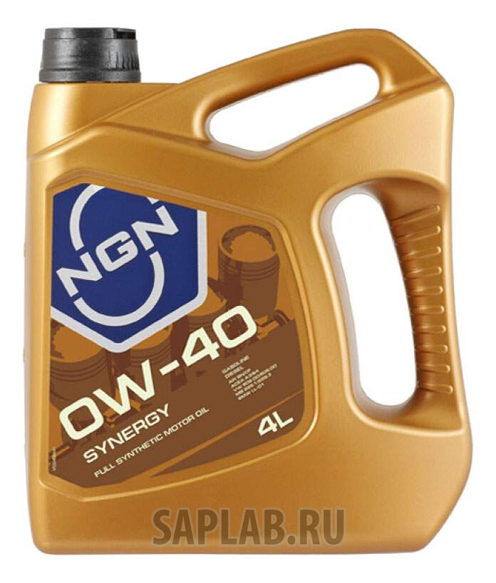 Купить NGN V172085312 Моторное масло NGN Synergy 0W-40 4л