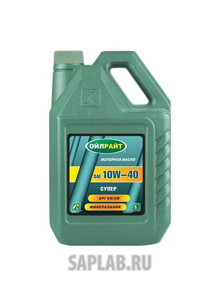 Купить OILRIGHT 2357 Моторное масло Oilright 10w-40 5л