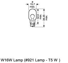 Купить запчасть OSRAM - 921 