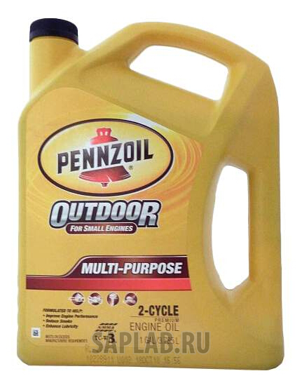 Купить PENNZOIL 550022731 Моторное масло Pennzoil Outdoor Multi-Purpose 2-Cycle 5W-20 3,785л