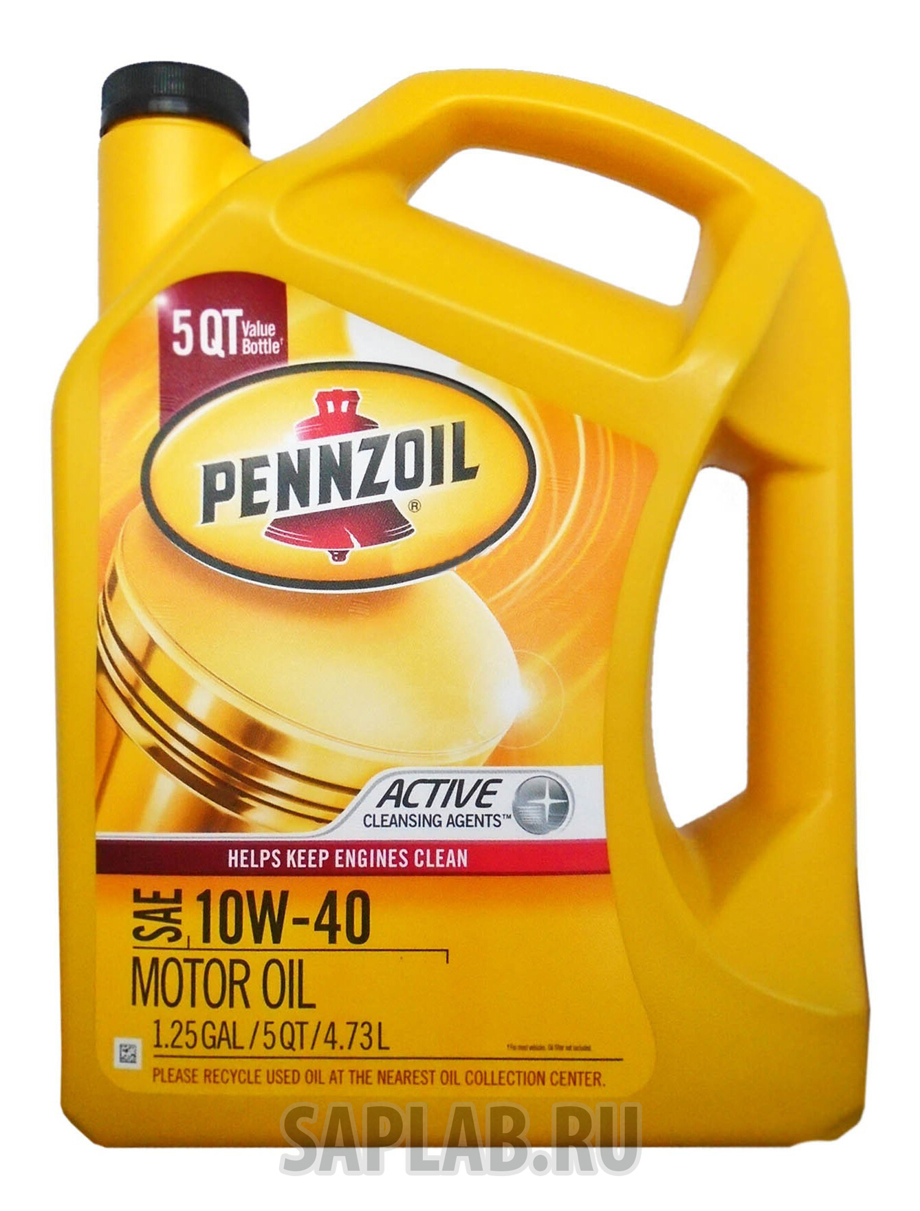 Купить PENNZOIL 550038291 Моторное масло Pennzoil Active SAE 10W-40 4,73л