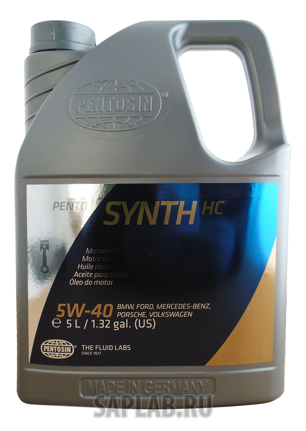 Купить PENTOSIN 1090216 Моторное масло Pentosin Pentosynth HC SAE 5W-40 5л