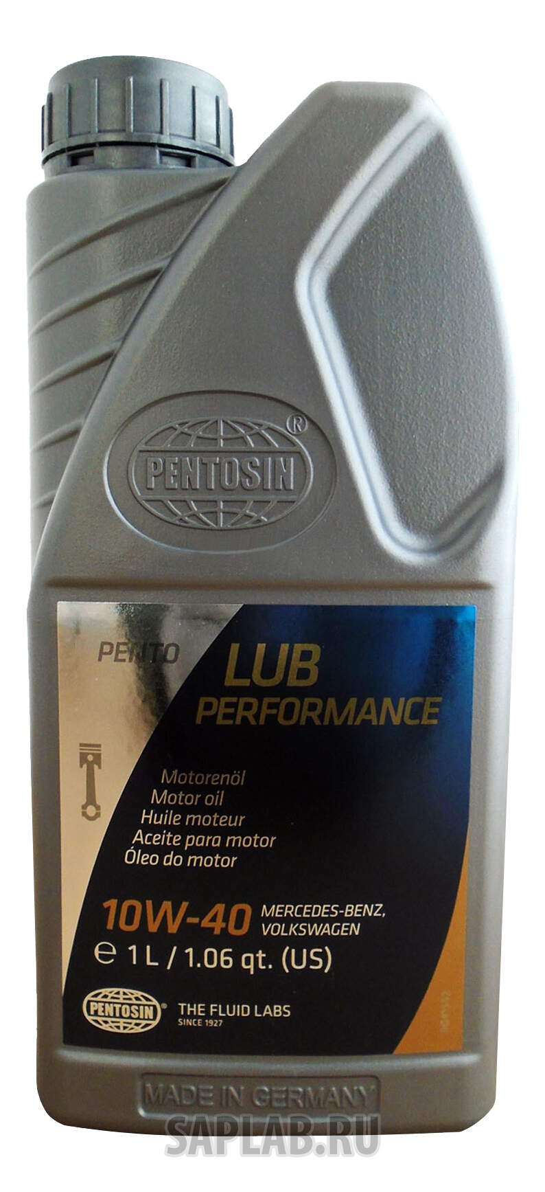 Купить PENTOSIN 113000038 Моторное масло Pentosin Pentolub Perfomance SAE 10W-40 1л