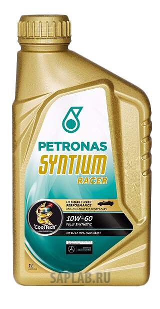 Купить PETRONAS 18081619 Моторное масло Petronas Syntium Racer 10W-60 1л