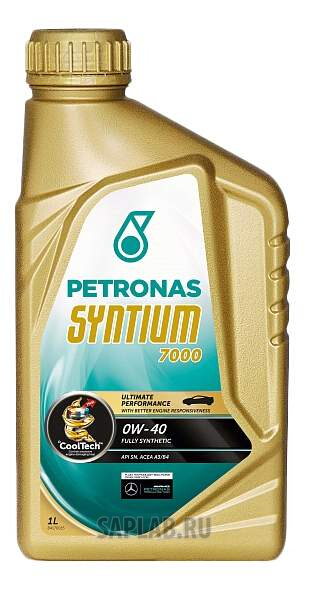 Купить PETRONAS 18381619 Моторное масло Petronas Syntium 7000 SAE 0W-40 1л