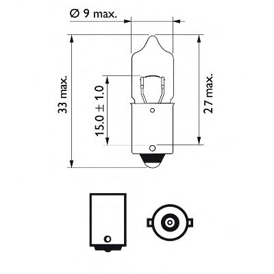 Купить запчасть PHILIPS - 12024CP 