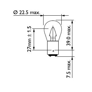 Купить запчасть PHILIPS - 12401CP 