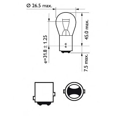 Купить запчасть PHILIPS - 12495CP 