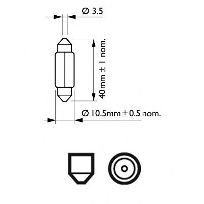 Купить запчасть PHILIPS - 12864CP 