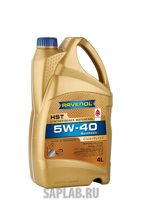 Купить RAVENOL 1111147004 Моторное масло Ravenol HST 5W-40 4л