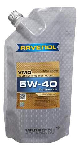 Купить RAVENOL 4014835848139 Моторное масло Ravenol VMO SAE 5W-40 1л doypack