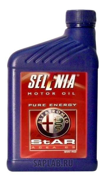 Купить SELENIA 14131619 Моторное масло Selenia StAR Pure Energy 5W-40 1л